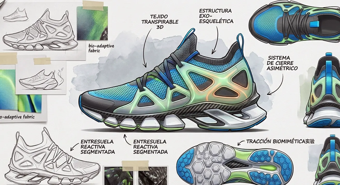 Proyecto de diseño de Calzado desarrollado por Estudio Manfreda